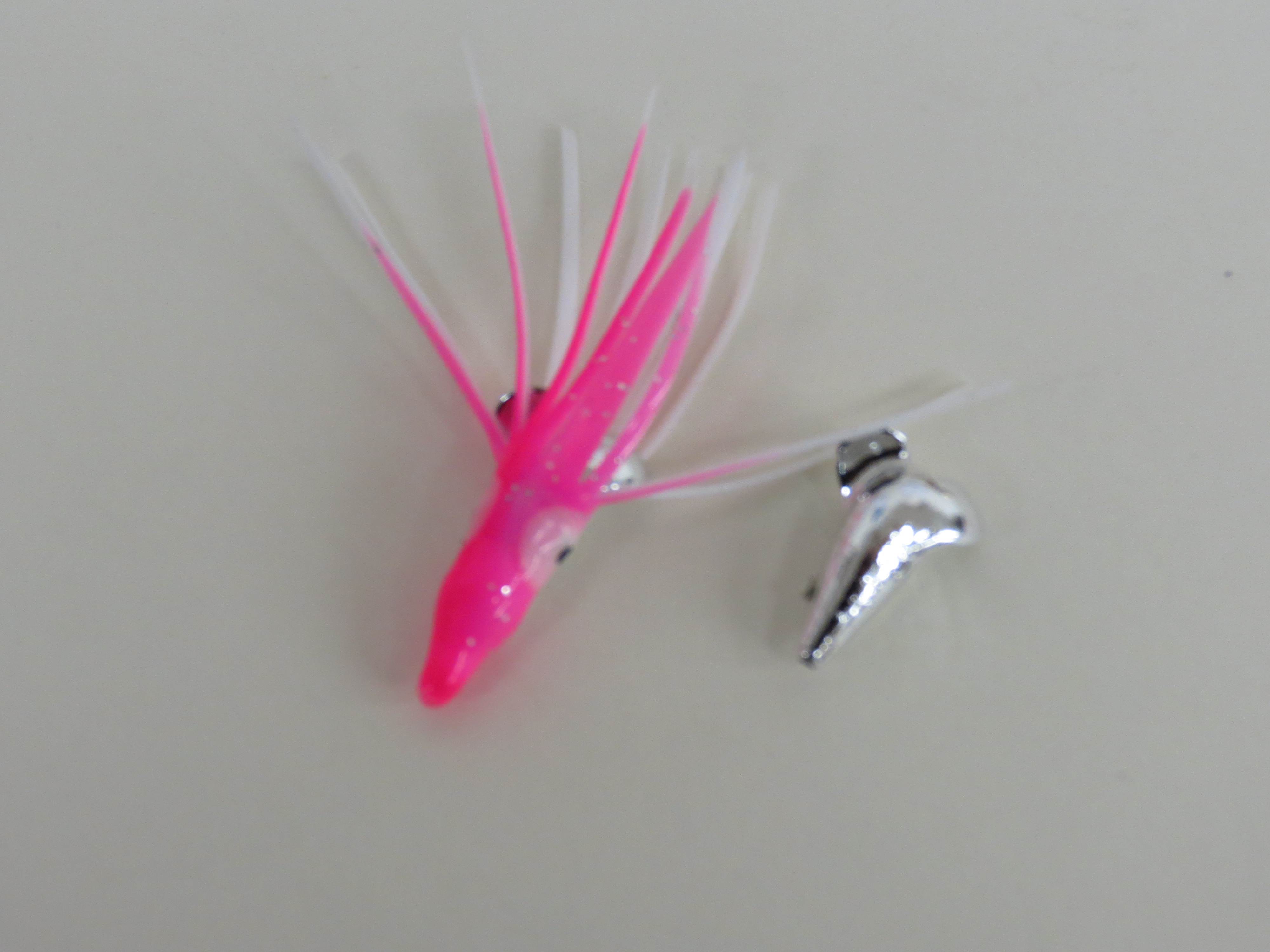 10 pack - 1.5'' - Micro Hoochies - Kokanee Hoochies and Shrimp